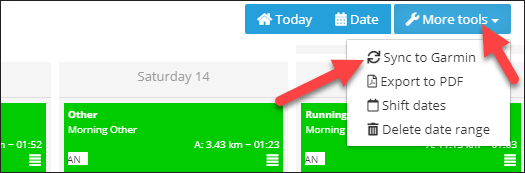 Garmin Calendar4