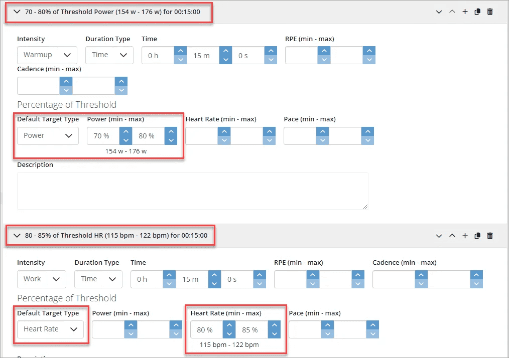 Mixed Target Types