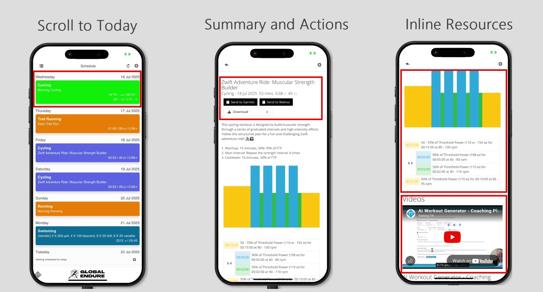 Inline Videos and Recipes