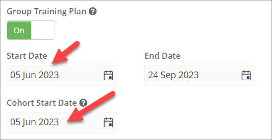 Reusing Cohort Date