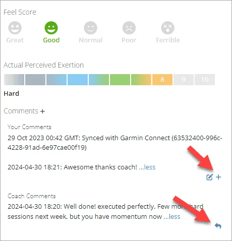 Feel Scores