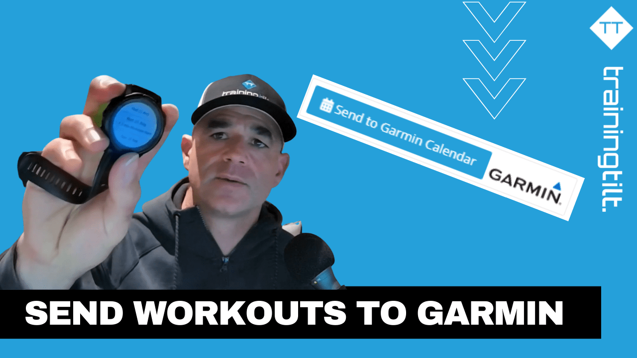 New Feature - Send Workouts to Garmin Calendars